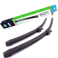 Autentyczny Wycieraczki samochodowe NEGOTTI (płaskie) do Volvo S60 02.2019- (bez systemu ogrzewania, zraszacz)