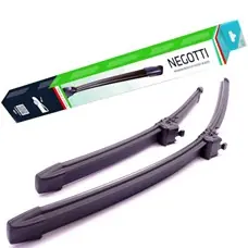 Wycieraczki samochodowe NEGOTTI (płaskie) do Volvo XC60 03.2017- (system ogrzewania + zraszacz) Ostatnia szansa