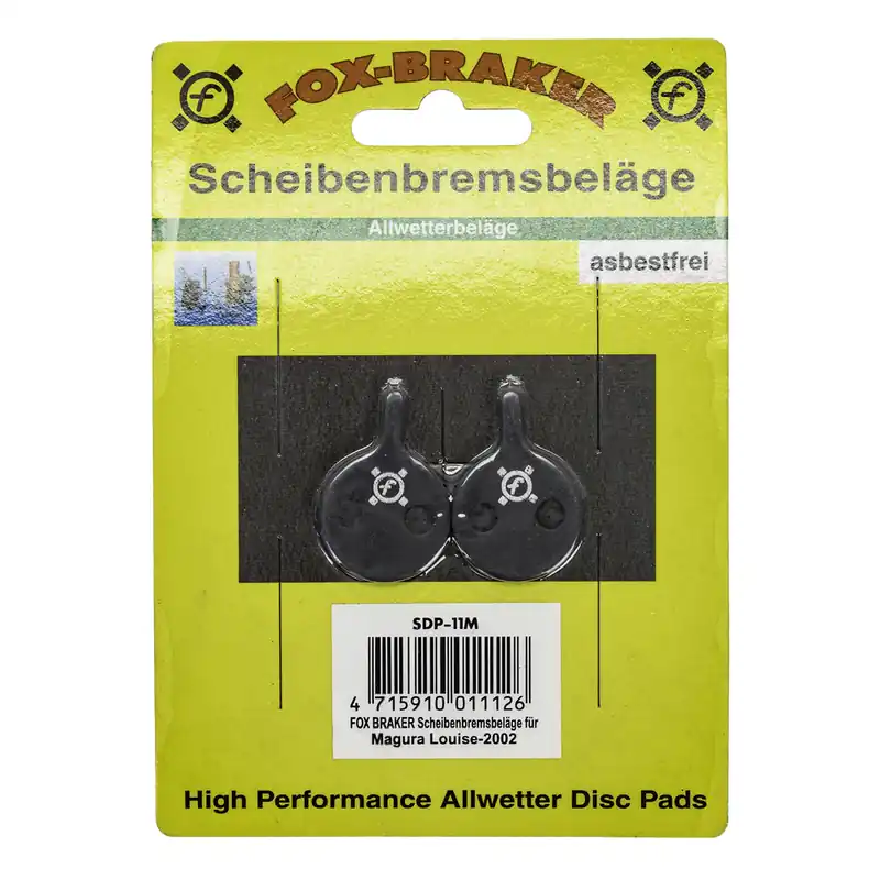 Klocki Fox braker SDP-11M do hamulców tarczowych Magura Louise 2002 Tylko dziś