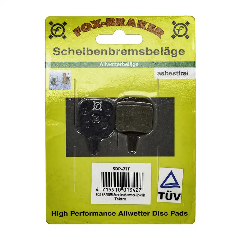 Klocki Fox braker SDP-71T do hamulców Tektro IO, Novela, Aquila, Gemini N11.11 Zamów teraz