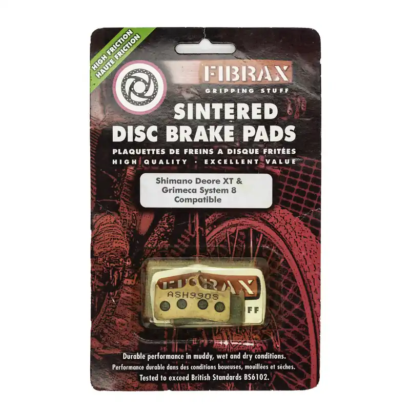 Oferta limitowana Klocki hamulcowe metaliczne Fibrax ASH990S, do Shimno Deore XT BR-M755, Grimeca systems 8 i 12, Sram 9.0, Hope Mono M4