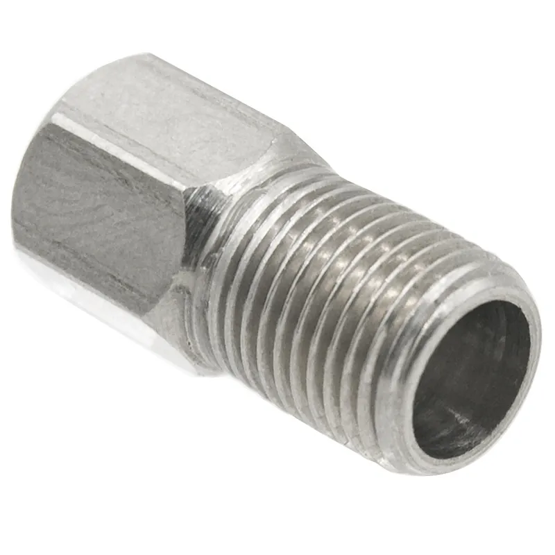 Tani Śruba przewodu hydraulicznego hamulca Shimano M8x0,75, stal nierdzewna