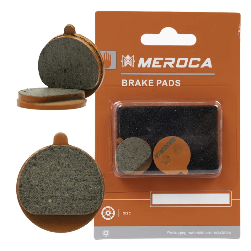 Wyprzedaż Klocki hamulcowe Meroca, półmetaliczne do hamulców Kukirin, Kugoo, Ninebot.