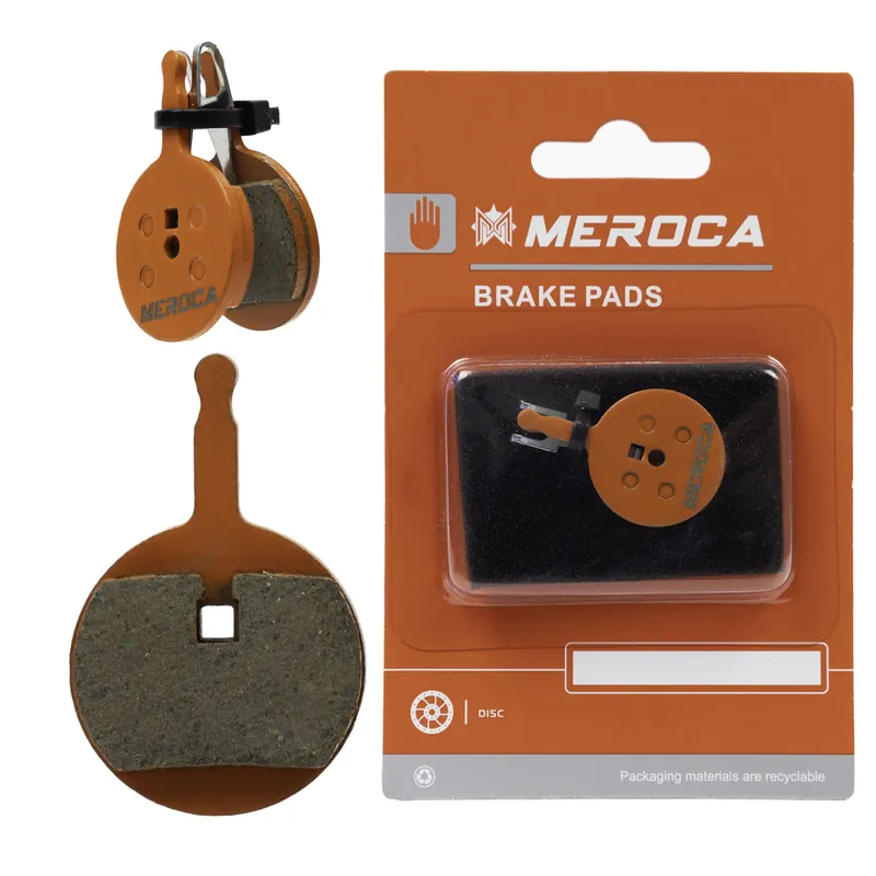 Autentyczny Klocki hamulcowe Meroca, półmetaliczne do hamulców Avid BB5