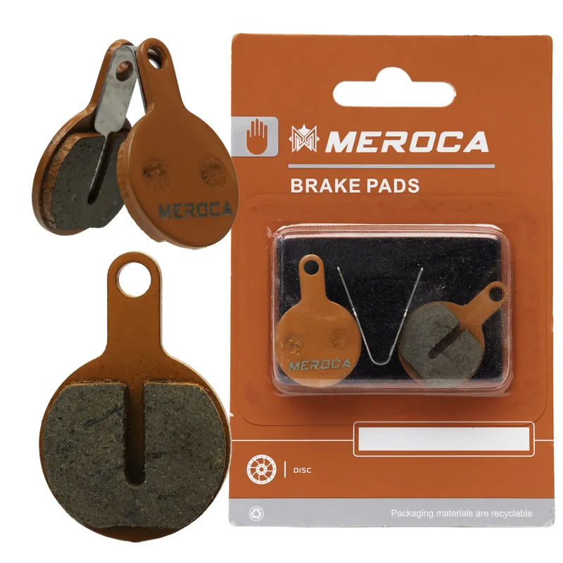 Oferta Klocki hamulcowe Meroca, półmetaliczne do Tektro IOX, Lyra, Novela, sprężynka.