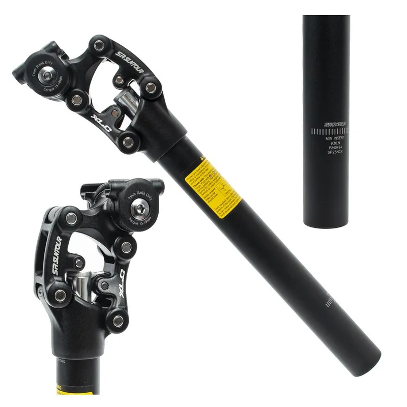 Darmowa dostawa Wspornik siodła XLC / SR Suntour NCX, amortyzowany 27,2 mm x 350 mm, czarny