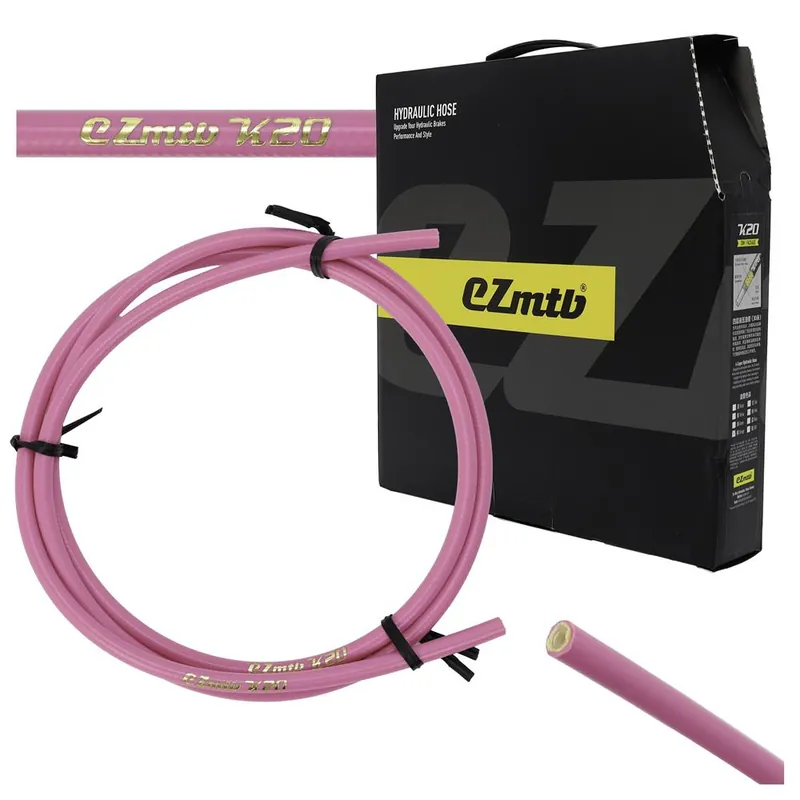 Premium Przewód hamulca hydr. EZMTB 1m różowy 4-warstwy zamiennik SM-BH90