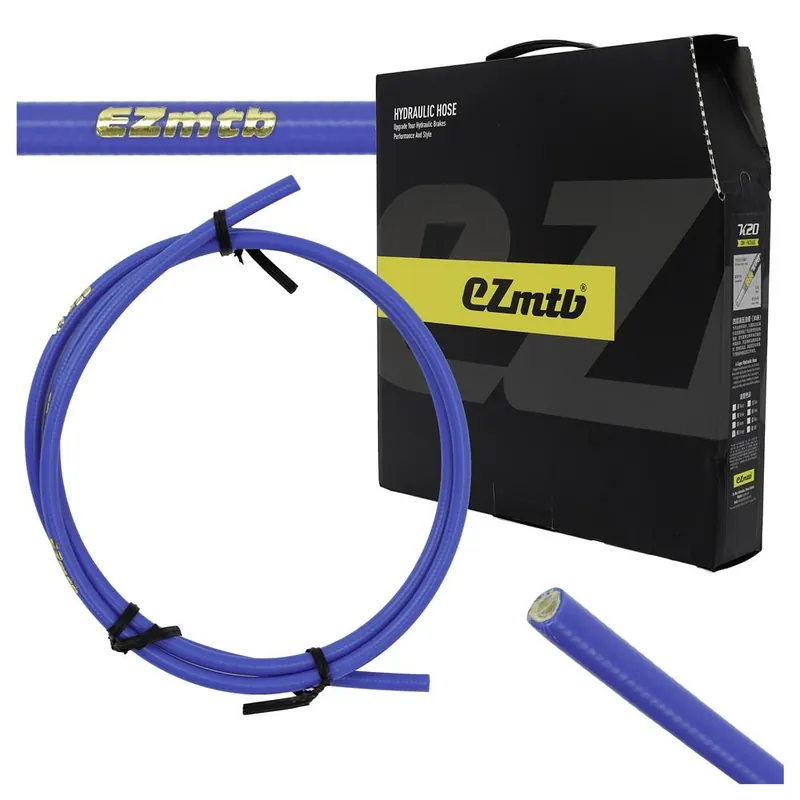 Przewód hamulca hydr. EZMTB 1m niebieski 4-warstwy zamiennik SM-BH90 Rabat