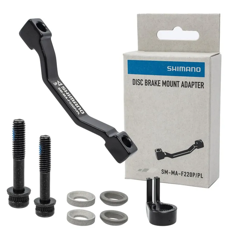 Adapter Shimano SM-MA P/PL do hamulca tarczowego przód, tył, 203>220 mm Post Rabat