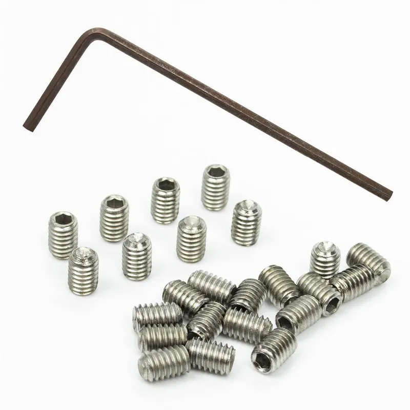 Piny do pedałów, zestaw - wariant C (M4 x 6 mm) Premium