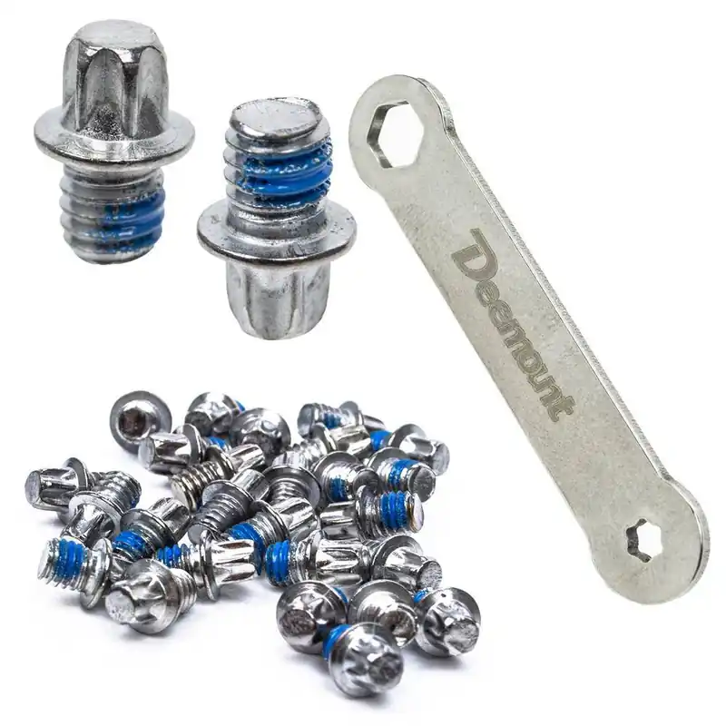 Bezpieczna płatność Piny do pedałów, zestaw - wariant B (M4 x 4,4 mm)