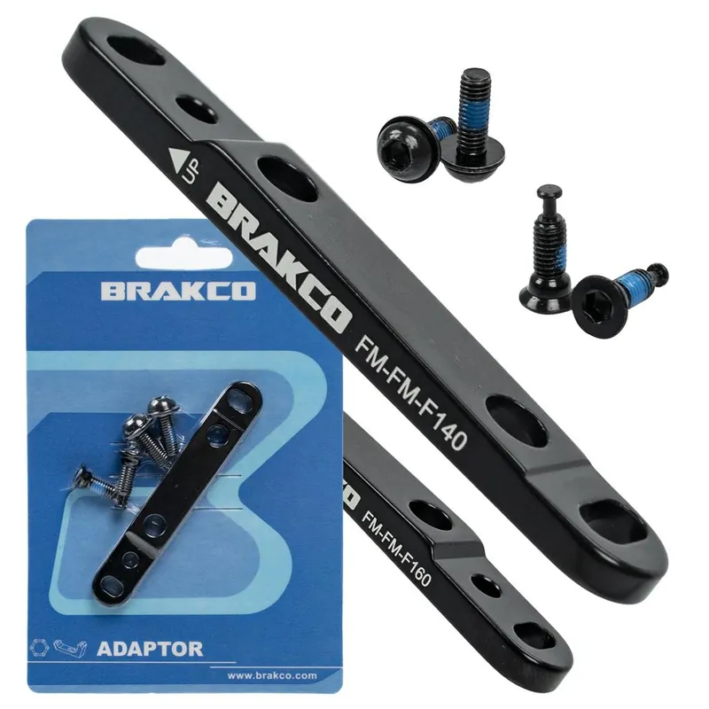 Adapter hamulca tarczowego przód, Brakco AP-17 Flat Mount > Flat Mount 140 i 160 mm Wyprzedaż