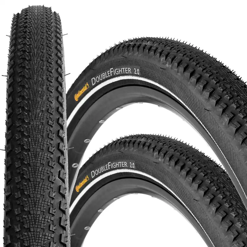 Premium 2x Opona rowerowa Continental Double Fighter 29" x 2.0" 50-622