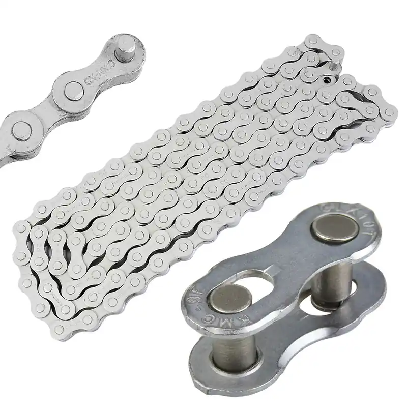 Łańcuch CN-NX10 114 ogniw 1-rzędowy - folia + Spinka KMC 101NR EPT do łańcucha 1-rzędowego, Folia Oferta