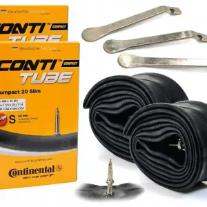 Najlepsza cena 2× Dętka rowerowa Continental 20 x 20 " + BIKE HAND YC-313 do opon