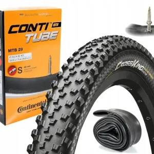 Oferta Opona rowerowa Continental Cross King 29 " 2 " + Dętka rowerowa Continental 29 x1,75" -2,5 "