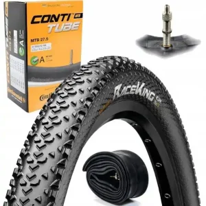 Opona Continental Race King 27.5x2.00 (50x584) + Dętka Continental MTB 27,5'' x 1,75'' - 2,5'' wentyl auto 40 mm Autentyczny