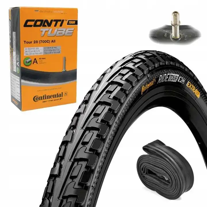 Opona Continental Ride Tour 28"x1,45" (622x37) + Dętka Dętka TOUR Continental 28'' x 1,25'' -1,75'' auto Kup teraz