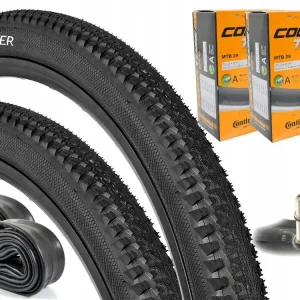 Ekspresowa dostawa 2× Opona rowerowa Continental Double Fighter III 29" x 2,0" + 2× Dętka rowerowa Continental 28", 29 x 1,75-2,5 "