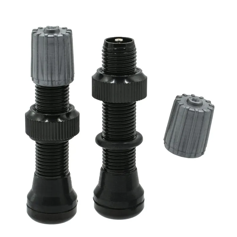 Zawory Schrader / Auto do systemu bezdętkowego 30 mm, czarne, 2 szt. Wysoka jakość