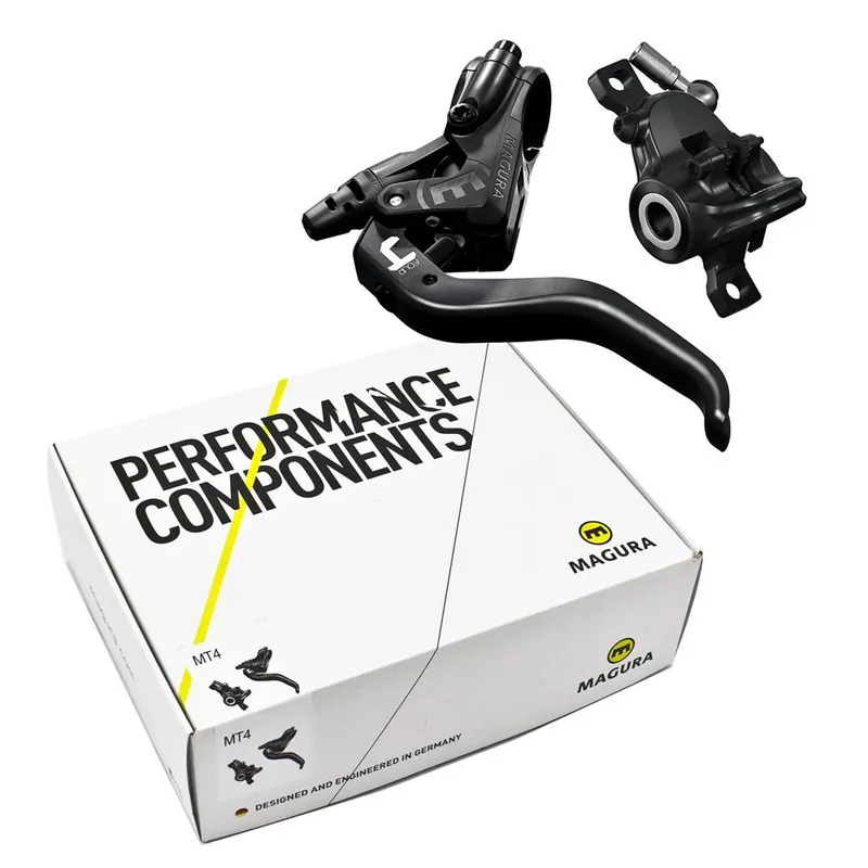 Najlepsza cena Zestaw hamulca Magura MT4, 2-tłoczkowy,Trail, XC, MTB