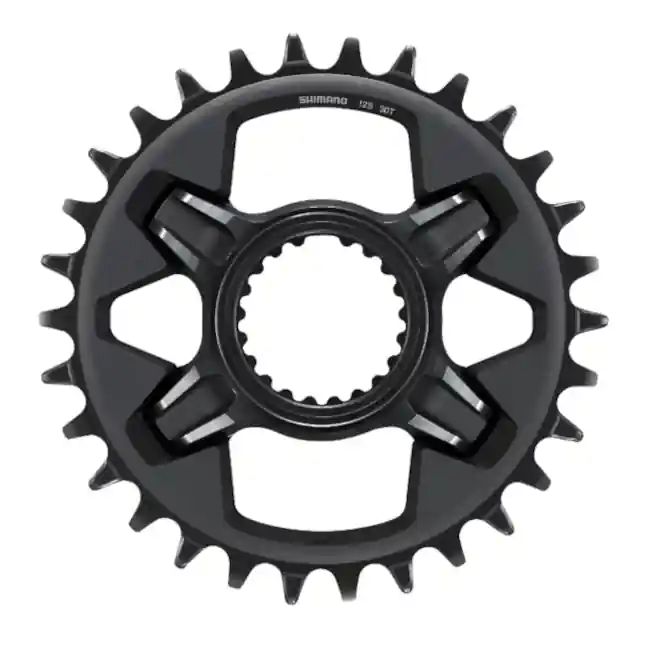 Zwrot pieniędzy Tarcza mechanizmu korbowego Shimano SM-CRM85 Deore XT, 12 rzędów, 30 zębów