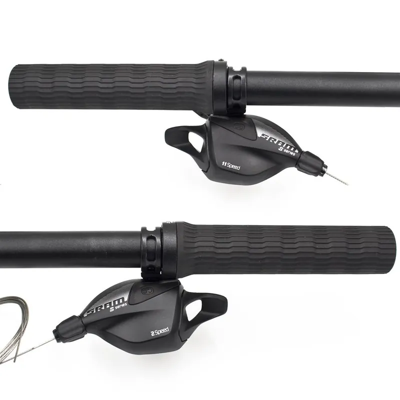 Kup teraz Zestaw manetek szosowych Sram S-700 Trigger Shifters, 2x11rz, na prostą kierownicę