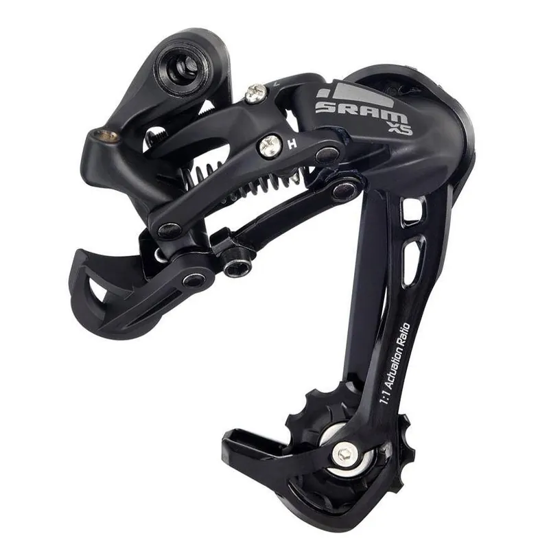 Autentyczny Przerzutka tylna Sram X5, 10-rzędowa, średni wózek, czarna