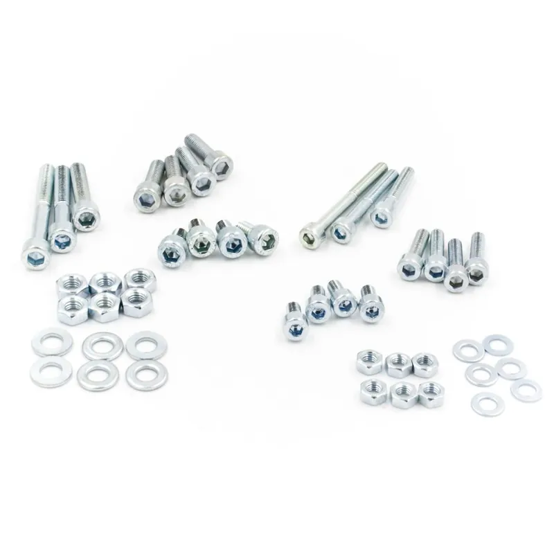 Kup teraz Zestaw śrub do montażu błotników, bagażników i akcesoriów rowerowych, ocynk