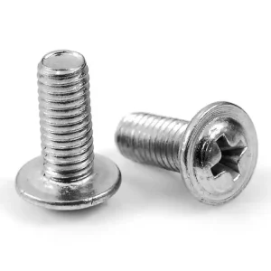 Śruba M5x10 mm- 2 sztuki, koszyk na bidon, błotniki, bagażnik, na krzyżak Wysoka jakość