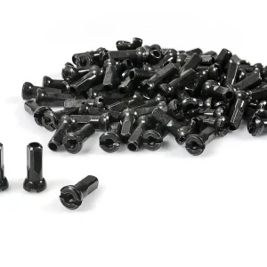 Tani Nyple Sapim Polyax, 12 mm, mosiężne, czarne, 100 szt.