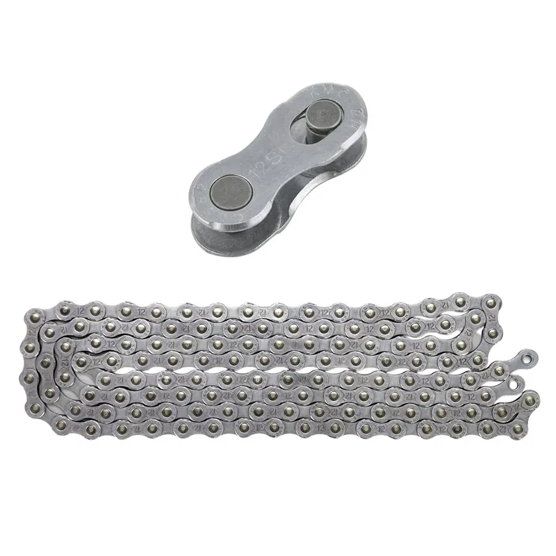 Autentyczny Łańcuch KMC E12 EPT, 12-rzędowy, E-bike, 128 ogniw, folia