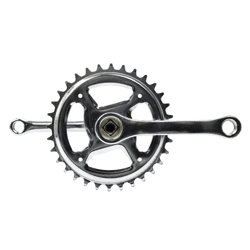 Najlepsza cena Mechanizm korbowy Klassik,mocowanie kwadrat,114 mm, 32 zęby, chromowany, rowerek dzieciecy