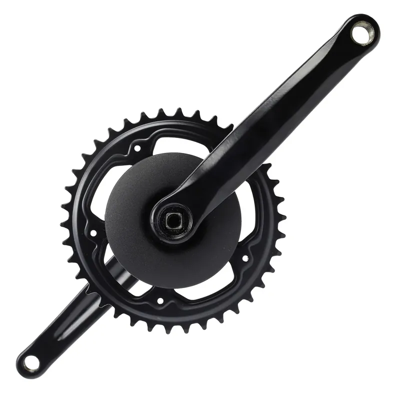 Mechanizm korbowy 1-rzędowy Onyx, mocowanie kwadrat, 170 mm, 38 zębów, czarny Tani