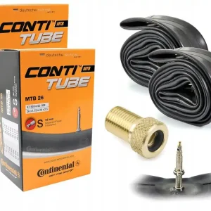 Premium Dętki Continental 26 x 1,75 - 2,5 presta + ADAPTER