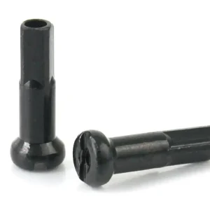 Oryginalny Nyple stalowe SLE Spokes NA-015, długość 16mm, czarne, 40 sztuk