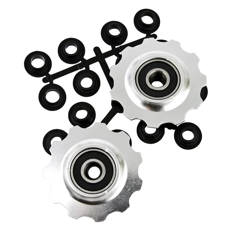 Kółka przerzutki tylnej XLC PU-A01, aluminiowe, srebrne Oferta