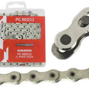 Łańcuch Sram PC Red22 Hollow Pin, 114 ogniw 11rz, spinka PowerLock Kup teraz