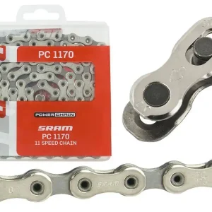 Łańcuch SRAM PC 1170 HollowPin, 11-rzedowy, 120 ogniw, spinka PowerLock Autentyczny