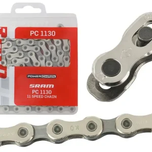 Darmowa dostawa Łańcuch SRAM PC 1130 Solid Pin, 11 - rzędowy, 114 ogniw, spinka PowerLock