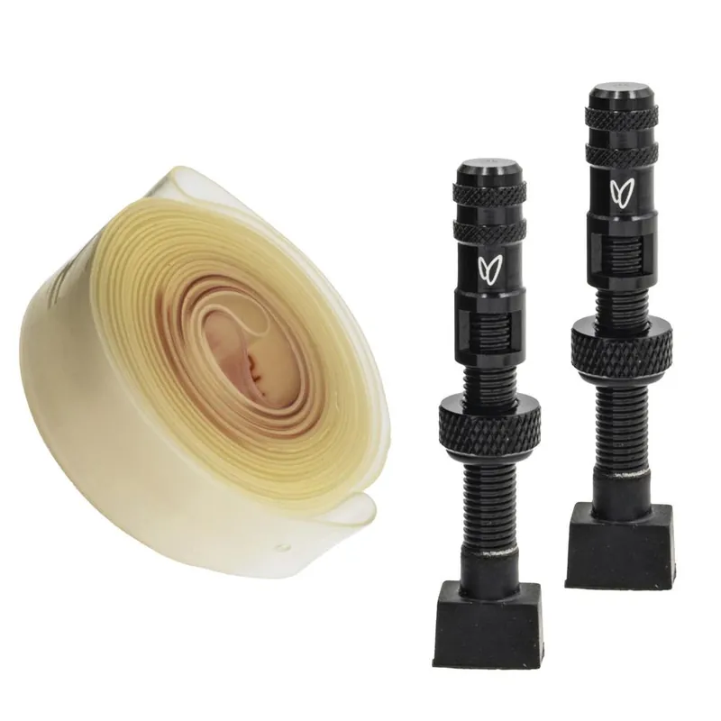 Opaski Tubeless Effetto Mariposa Caffelatex S-29" 20-24 mm 2 szt. + Zawory Wysoka jakość