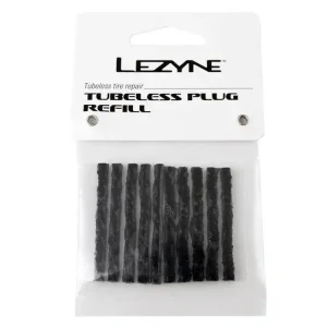Premium Gumowe paski Lezyne Tubeless Plug Refill do naprawy opon tubeless