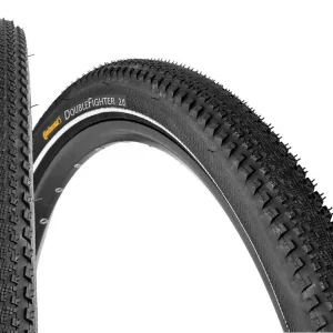 Opona Continental Double Fighter III 26x1.9 Drut Czarna 800g Refl Tani