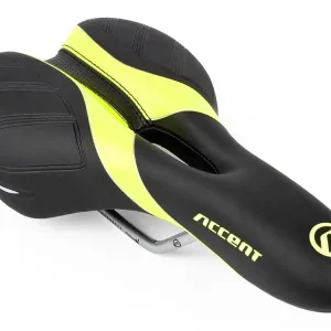Siodełko Accent Derry męskie czarno-żółte fluo Oryginalny