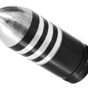 Nakrętka zaworu dętki NZ-B3 czarna, aluminiowa, nabój Ostatnia szansa