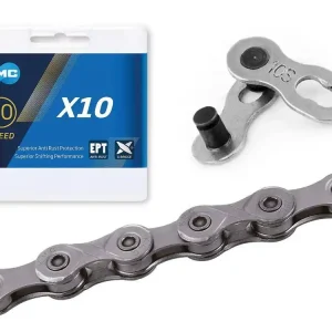 Najlepsza cena Łańcuch KMC X10 EPT Antykorozyjny, 114 ogniw, 5,88mm, 10-rzędowy