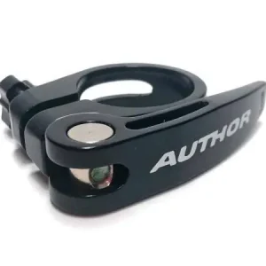 Obejma podsiodłowa z zaciskiem mimośrodowym Author AQR-C1331,8 mm czarna Wysoka jakość