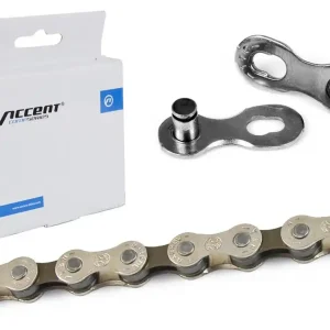 Łańcuch Accent AC-801 6/7/ 8-rzędowy 115 ogniw + spinka Wysoka jakość