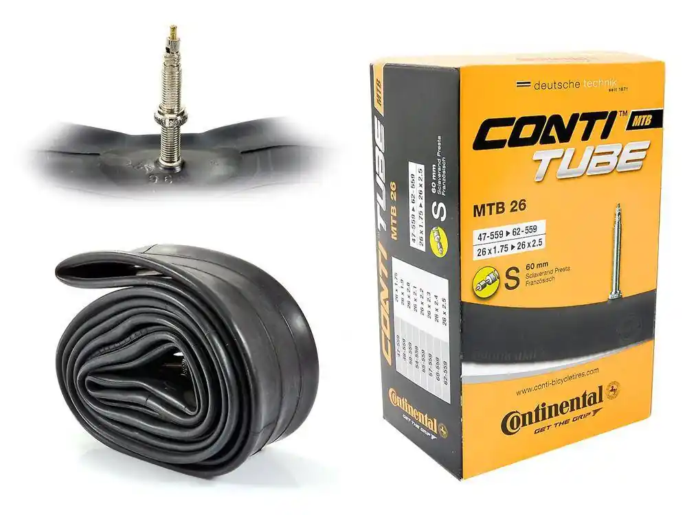 Szybka dostawa Dętka Continental MTB 26'' x 1.75'' - 2.5'' wentyl presta 60 mm