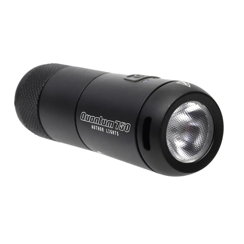 Autentyczny Lampka przednia AUTHOR QUANTUM 750lm L-run USB czarna